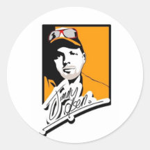Jimmy Olsen Signature Range 2009 Round Sticker