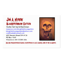 Jim'Z Calling Card business cards