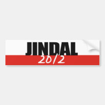 Jindal for President Bumper Sticker