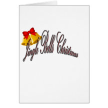 Jingel Bells Christmas Greeting Card