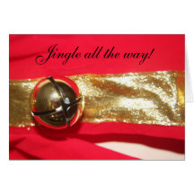 Jingle All the Way Holiday Greeting Card