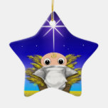 Jinglz™ Jingle Bell Lamb & Baby Jesus ornament