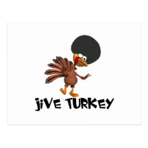 Jive Turkey Postcard