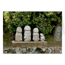 Jizo-Yonin-Keigo-NY Carte De Vœux