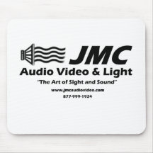 JMC LOGO with Slogan and web lll Mouse Pad