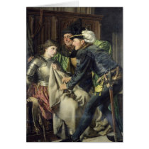 Joan of Arc  Insulted in Prison, 1866 Card