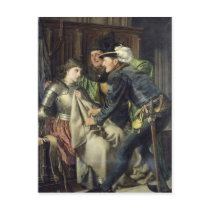Joan of Arc  Insulted in Prison, 1866 Post Card