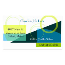 Job Hunting Business business cards