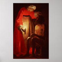 Job Mocked by His Wife Posters
