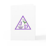 Job's Daughters note card