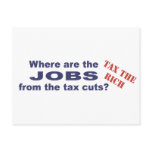Jobs from tax cuts?