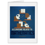 Jobs In Mathematics 1937 WPA Cards