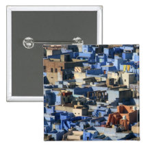 Jodhpur - la ville bleue badge avec épingle