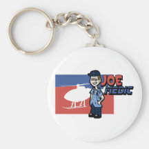 Joe Air Ambulance Key Chain