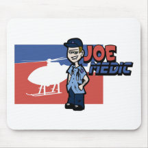 Joe Air Ambulance Mouse Pads