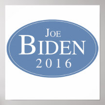 JOE BIDEN 2016 OVALESQUE -.png Poster