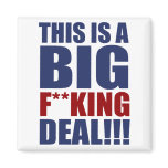 Joe Biden Big Deal F-bomb magnets