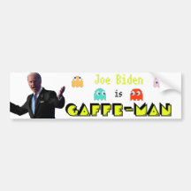 Joe Biden/Gaffe-Man Bumper Sticker