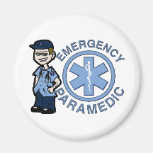 Joe Emergency Medic Fridge Magnet