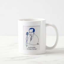 Joe Franklin caricature Mugs
