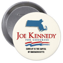 Joe Kennedy, III Camelot Restored Pins