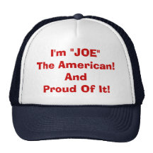 Joe, la casquette de baseball américaine