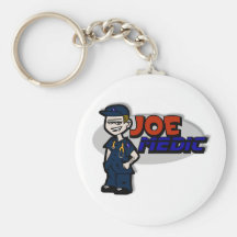 Joe Medic Paramedic Gifts Keychain