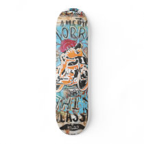 Joe Morris Art Moto Cafe Skate Deck