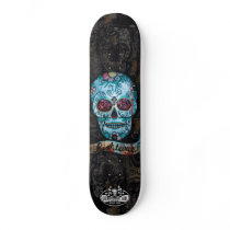Joe Morris Art Skull Deck II Skate Board Deck