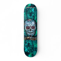 Joe morris Art Skull Deck Skateboards