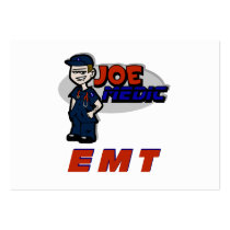 Joe Red EMT Business Card Template