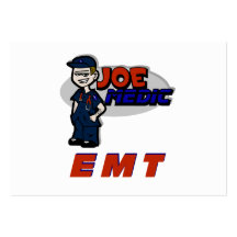 Joe Red EMT Business Card Template