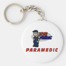 Joe Red Paramedic Keychain
