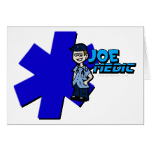 Joe star of life Large Greeting Card