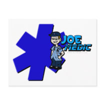 Joe star of life Large Post Cards