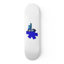 Joe star of life Large Skateboard Deck