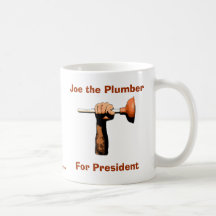 Joe the Plumber For President Mugs