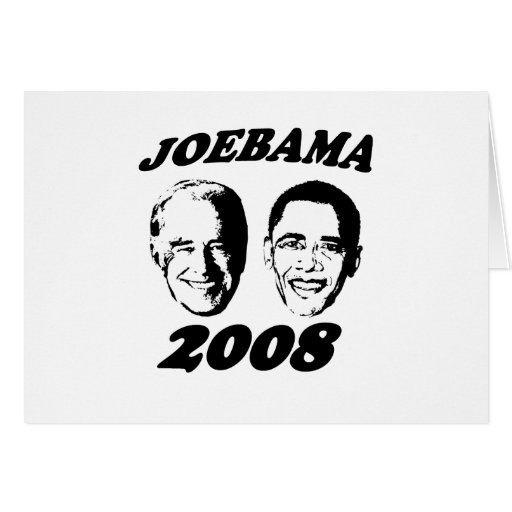 JOEBAMA 2008 GREETING CARDS