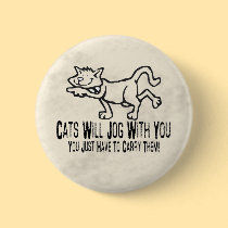 Jogging Cats buttons