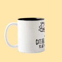 Jogging Cats mugs