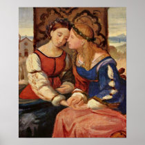 Johann Friedrich Overbeck - Italia and Germania Print