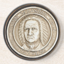 Johann Sebastian Bach Drink Coaster