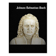 Johann Sebastian Bach Postcard
