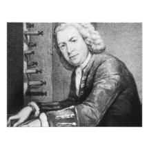 Johann Sebastian Bach Stuff Personalized Invitations
