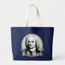 Johann Sebastian Bach Tote Bag