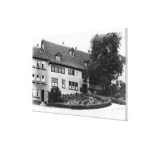 Johann Sebastian Bach's  house Canvas Prints