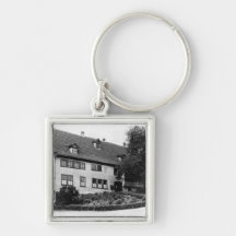 Johann Sebastian Bach's  house Keychains