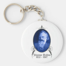 Johannes Brahms Key Chain