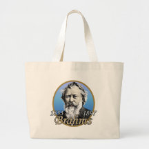 Johannes Brahms Tote Bags