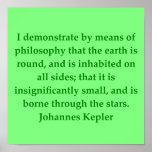 Johannes Kepler quote Posters